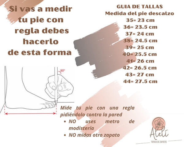 GUIA DE TALLAS
