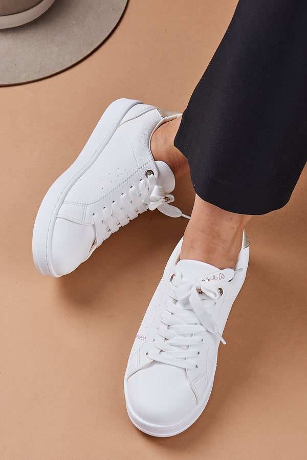 Tenis Campanilla talco x champaña