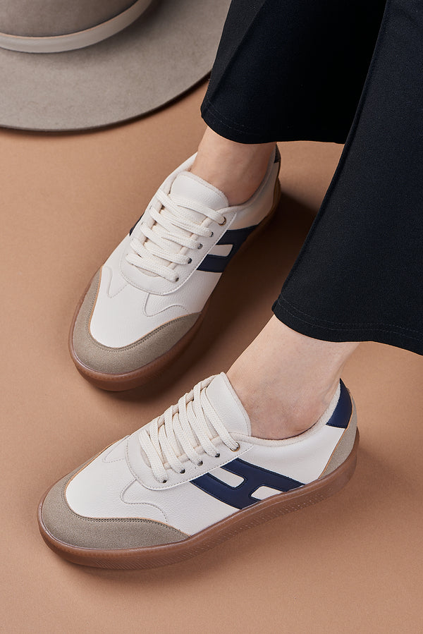 Tenis Apolo Beige Suela Crepe