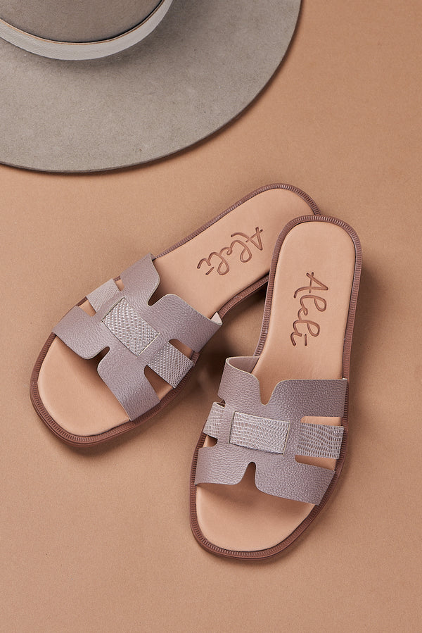 Sandalia Alma cuero Mocca