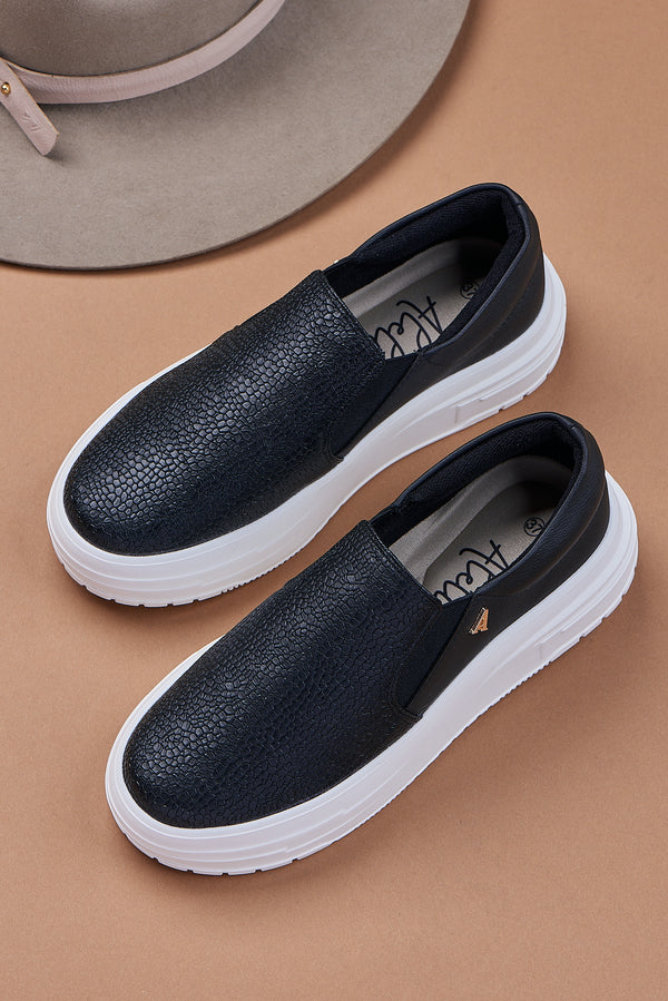 Mocasín Victoria Negro