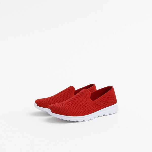Mocasín Lima Rojo