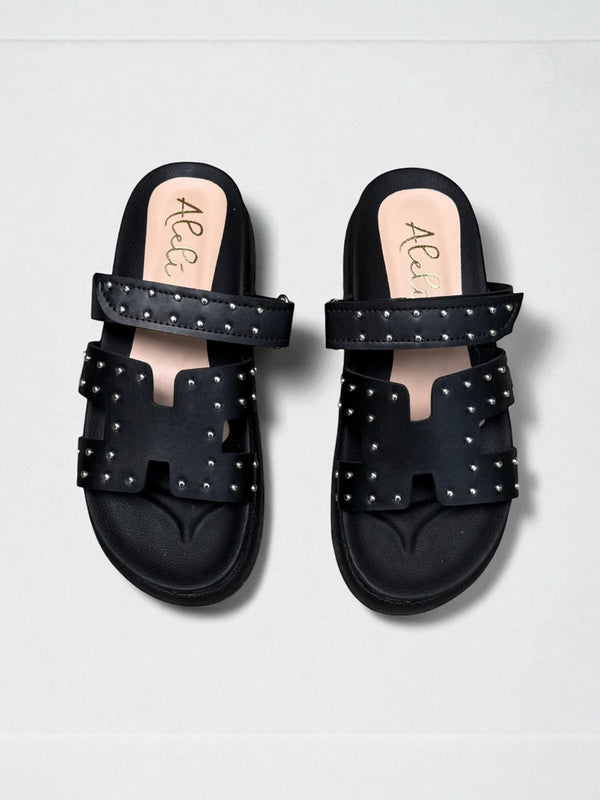 Sandalia Balí Taches Negra