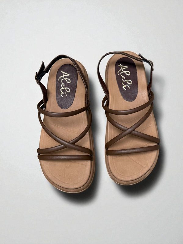 Sandalia Grecia 1H Chocolate