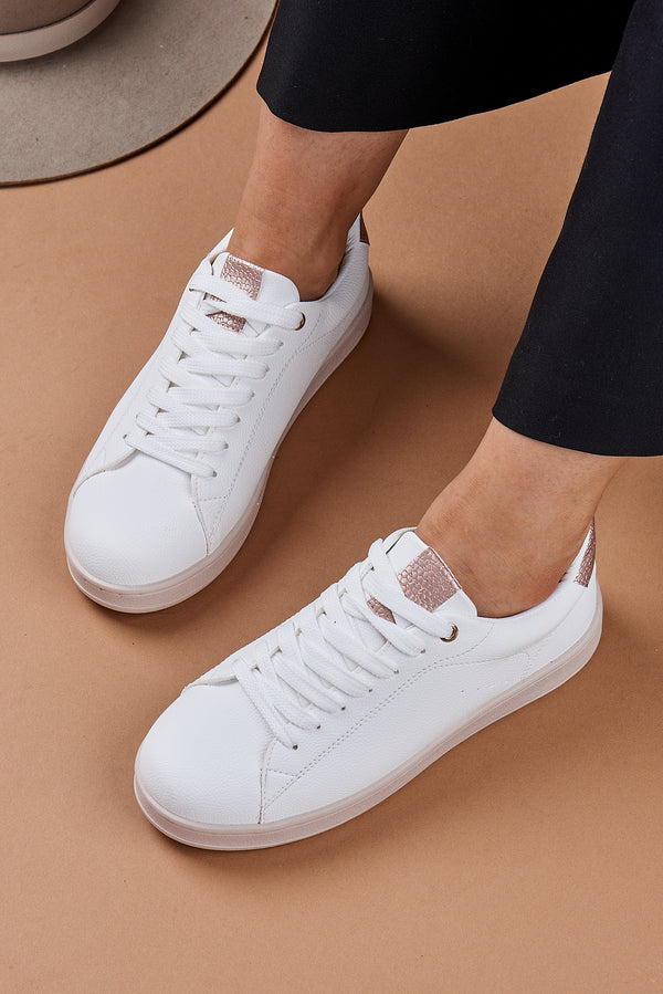 Tenis Girasol Oro Rosa suela Crepe