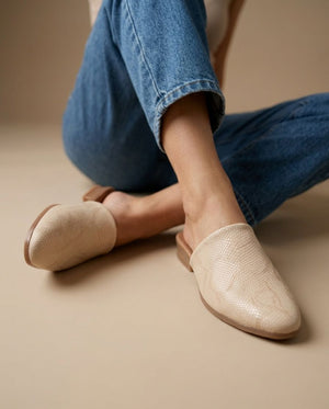 Sueco Amelia Cuero Taupe
